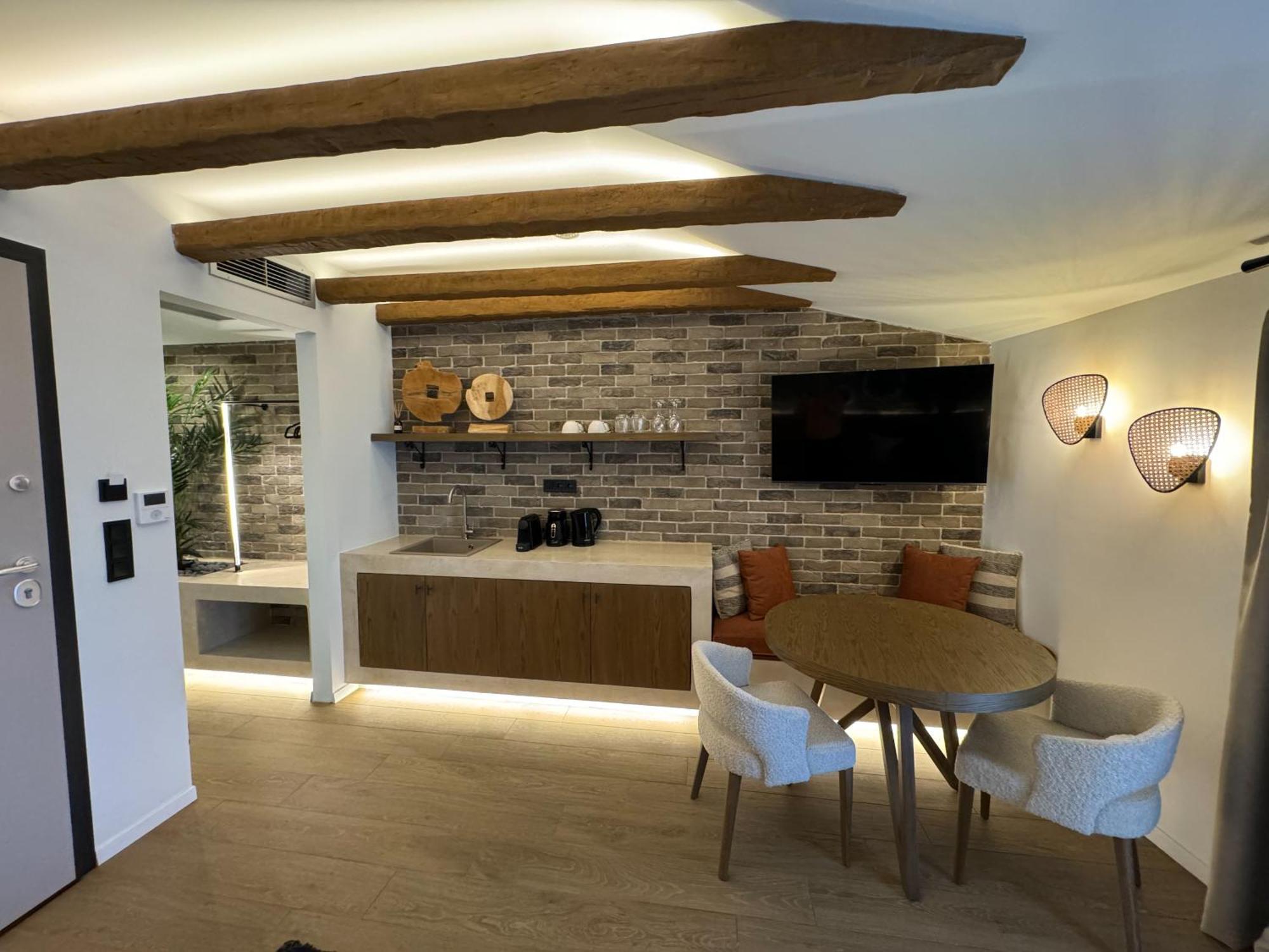 Apartmán Urban Gem In The Heart Of Naoussa A Stylish Escape Naousa  Exteriér fotografie